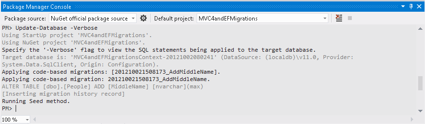 Updating the Database Updating the Database