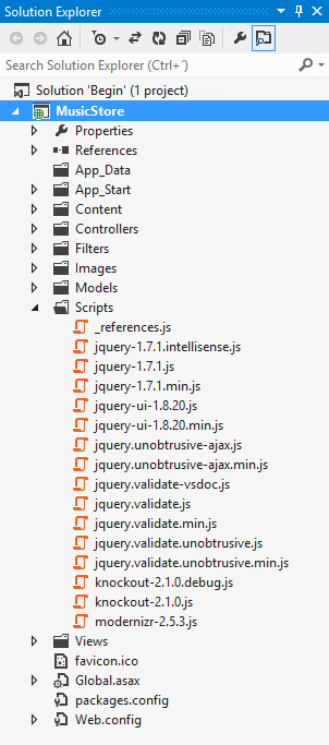 The ASP.NET MVC 4 Internet Application Project Template ASP.NET MVC4-internet-application-project-template