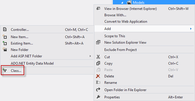 Adding a class Adding a class