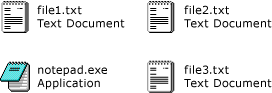 Tile view icons and text Tile View in a ListView Control
