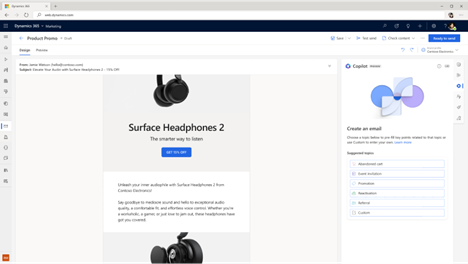 Content ideas copilot screenshot Content ideas copilot screenshot