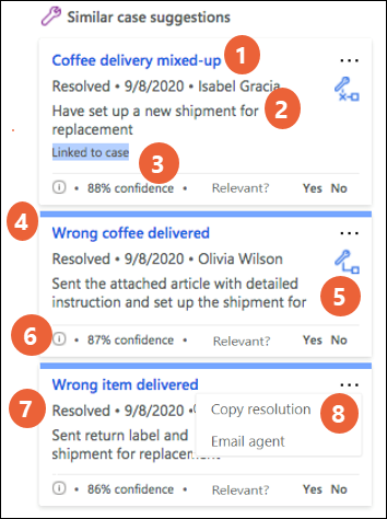 Smart assist for similar cases suggestions Smart assist for similar cases suggestions.