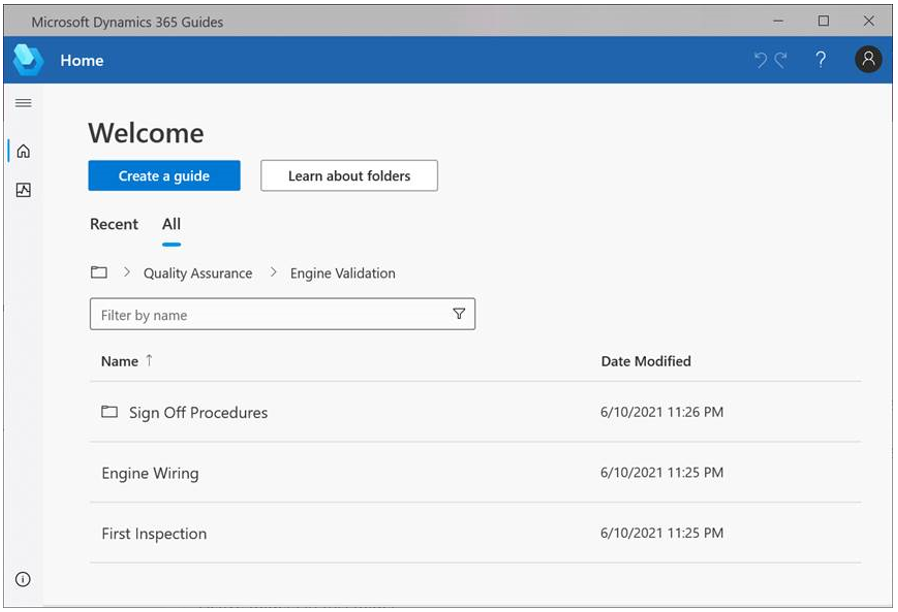 Create new guide button Create new guide button.