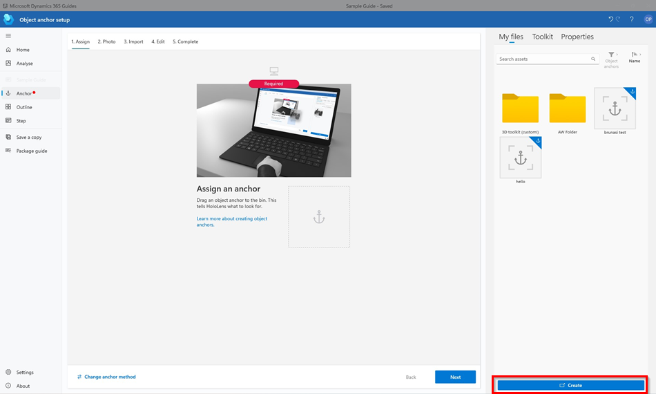 Import button Import button.