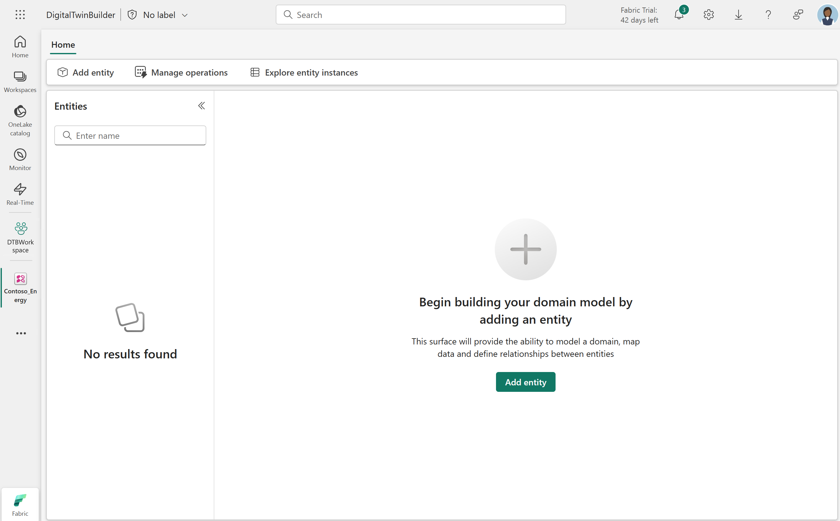 Screenshot of a blank semantic canvas.