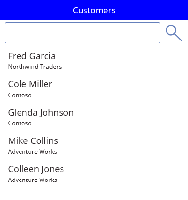 Search using search input Search using search input.