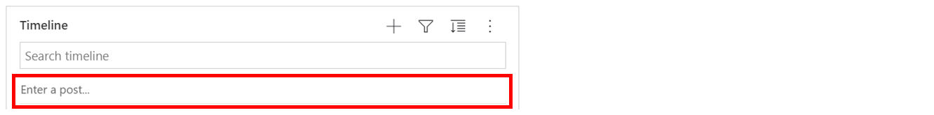 Add a post to a row on timeline Add a post to a row on timeline.