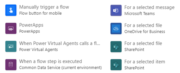 Instant triggers Instant triggers.