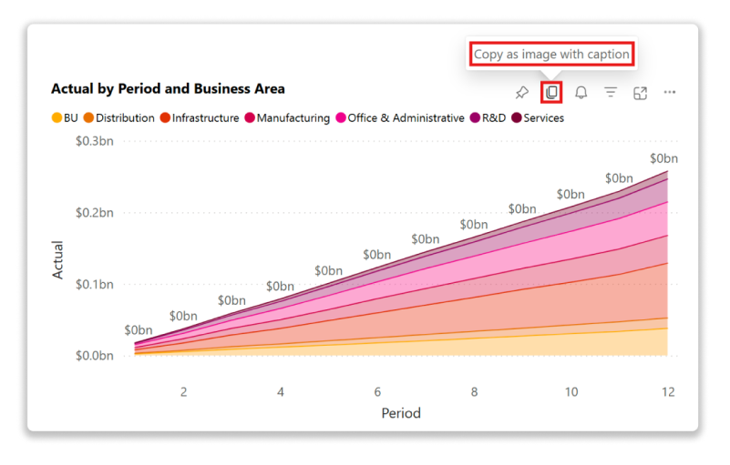 Screenshot showing 'Copy visual as image' icon.
