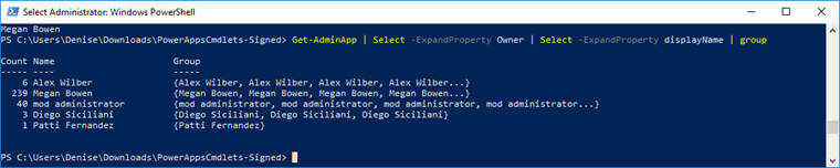 Get-AdminPowerApp command Get-AdminPowerApp command.